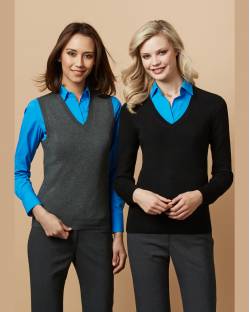 Ladies Vest, V-neck